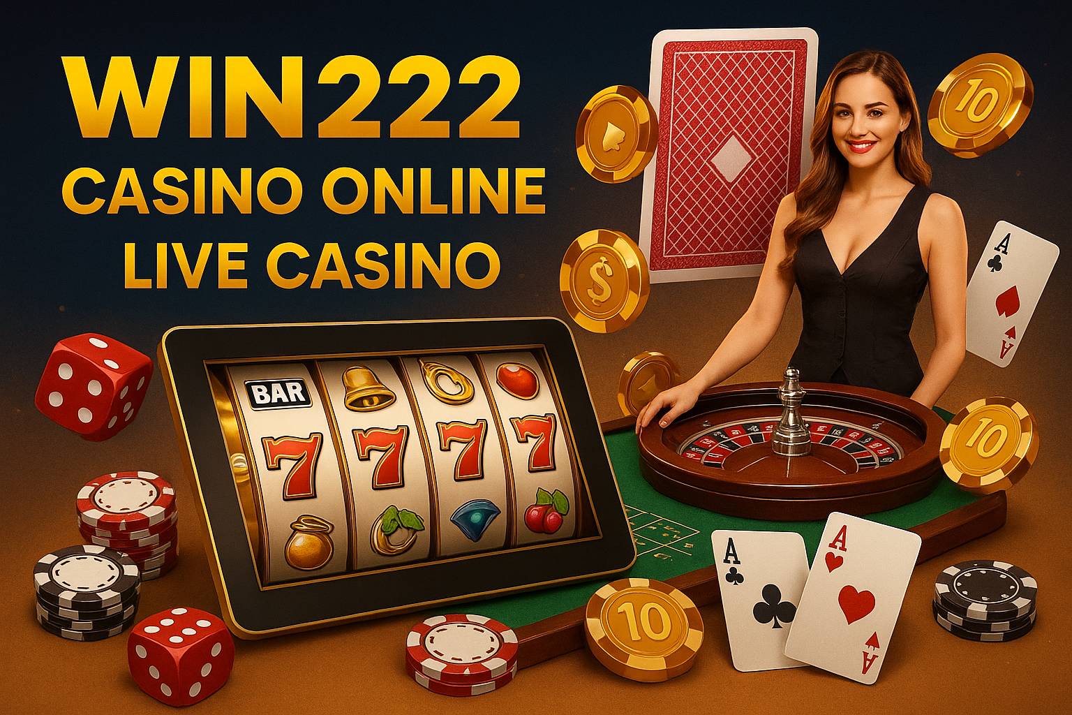 O Win222Live Casino lança promoções regularmente