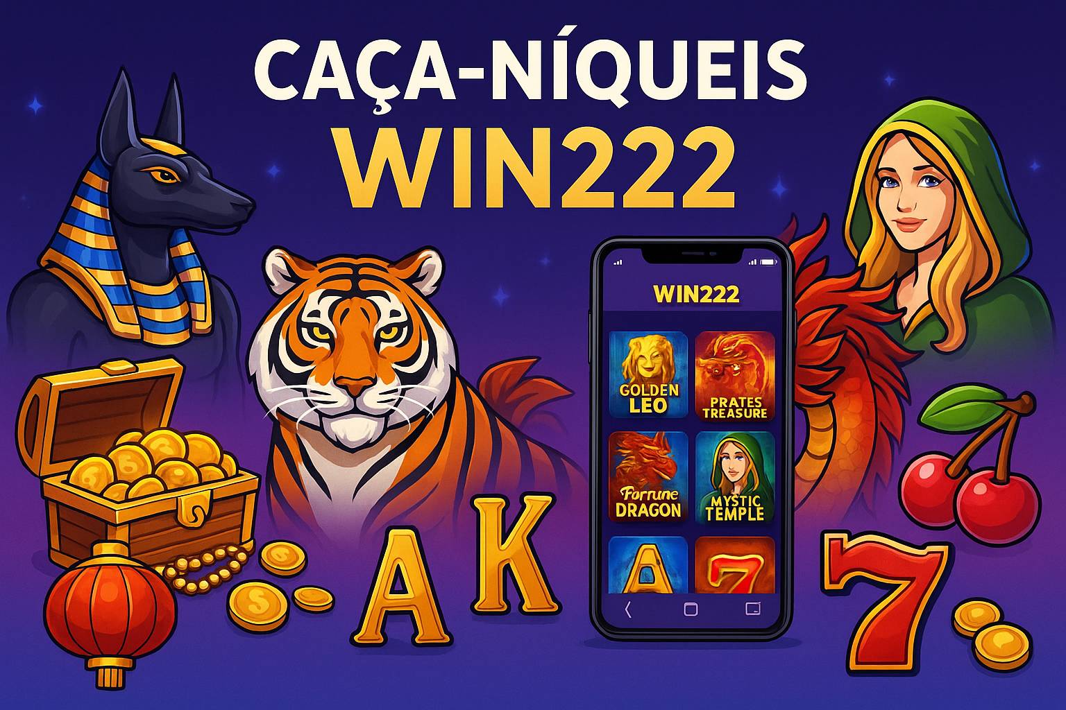 Explore o mundo das slot machines no Win222Casino
